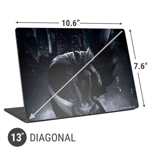DC Comics Arkham Origins Batman In action pose Universal Laptop 13in (10.6 x 7.6in) Skin